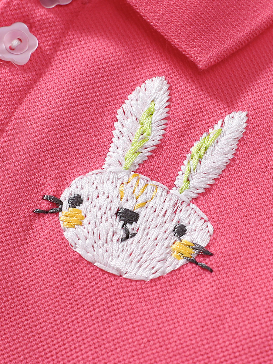 Short-sleeve Girls' Dress, Summer Cute Kids' Skirt, Cotton Kids' Dress