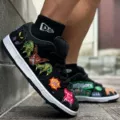 SB-Cartoon Embroidery Black