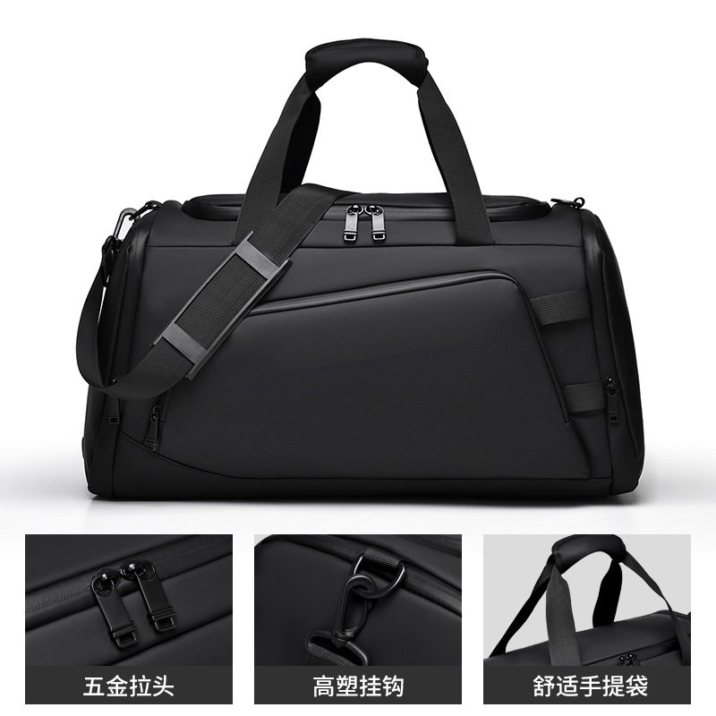 Cross-border Men's Travel Bag Casual Fashion Women's Crossbody Bag Large Capacity Gym Bag High-end Sense Lightweight Handbag Trendy