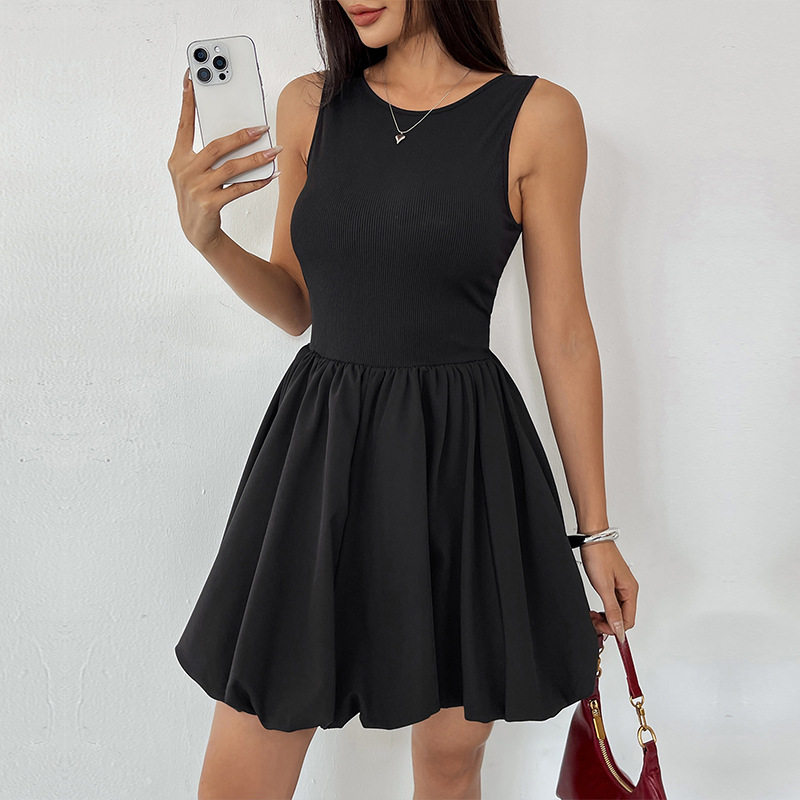 Sweet and Sexy Backless Floral Dress Adjustable Straps Solid Color Elegant Design Perfect for Parties and Special