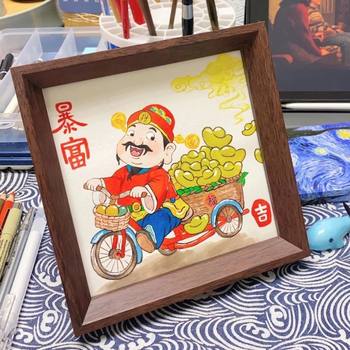 Mini Square Photo Frame Table Desktop Decoration Square 15 20 25 30 Decorative Bedroom Creative Picture Frame