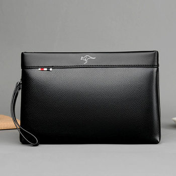 Factory Direct Supply Men's Bag Handbag Men's Handbag Clutch Bag Men's Live Envelope Bag Men's Clutch Bag Clamp Bag