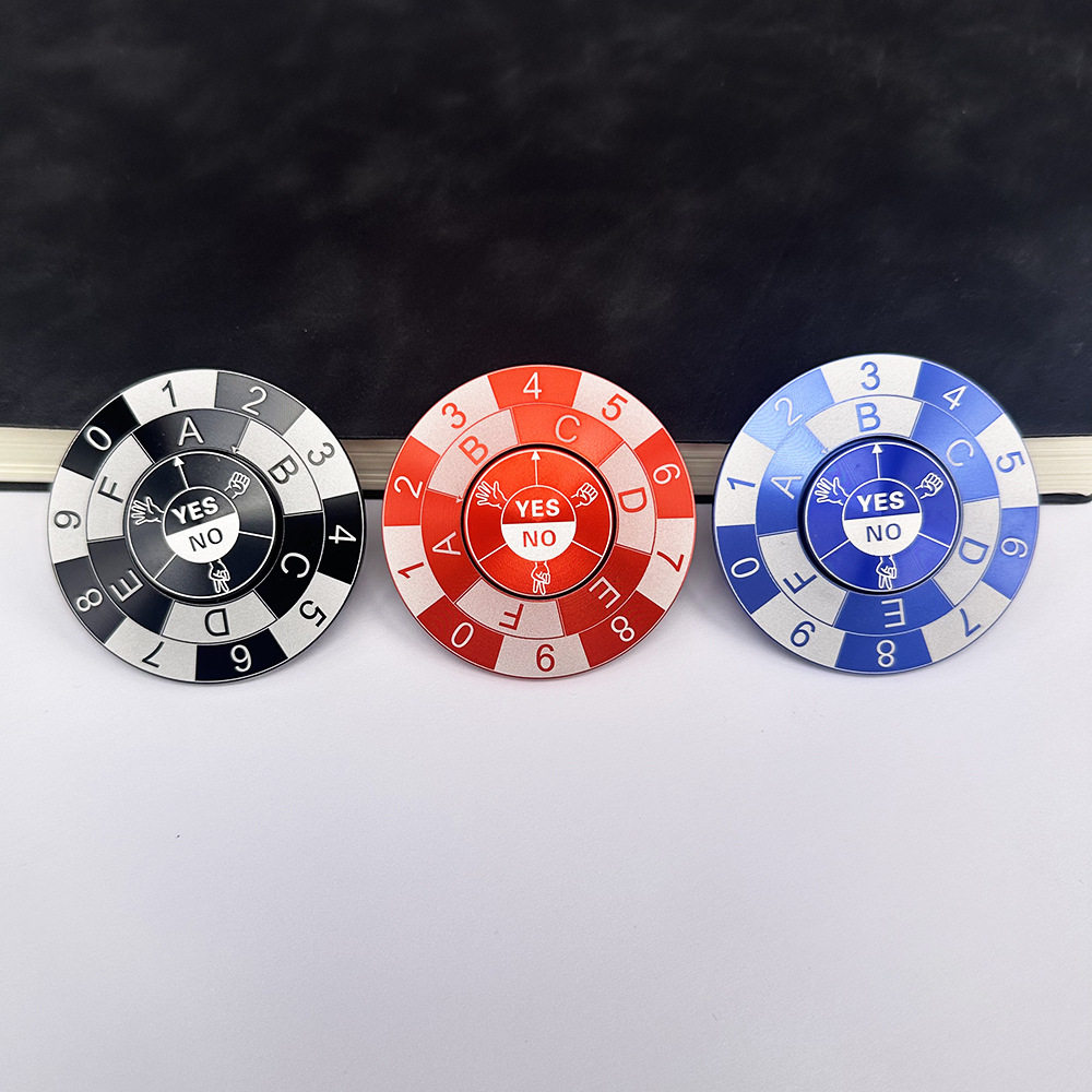 Cool Second Generation Rock-Paper-Scissors Alloy Fingertip Spinner Game Entertainment Family Interactive Guessing Educational Toy