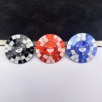 Cool Second Generation Rock-Paper-Scissors Alloy Fingertip Spinner Game Entertainment Family Interactive Guessing Educational Toy