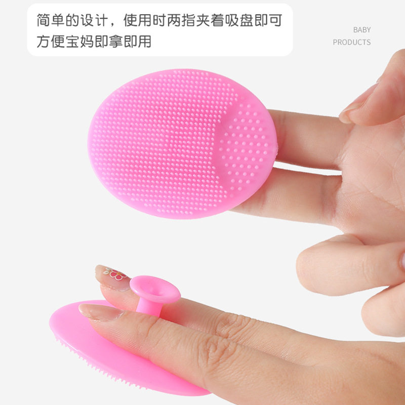 Baby Shampoo Brush Silicone Shampoo Brush Baby Shampoo Artifact Massage Brush Face Brush Baby Shampoo Comb Shampoo Comb