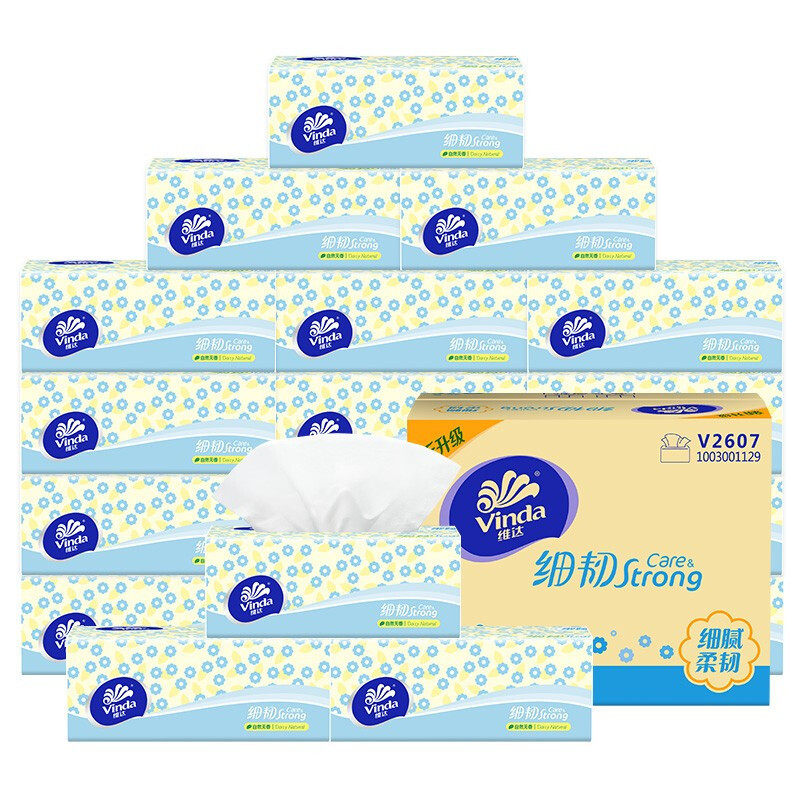 维达细韧抽纸3层100抽24包整箱装纸巾家庭实惠装面巾纸餐巾纸,淘宝优惠券,粉丝福利购,淘宝优惠卷