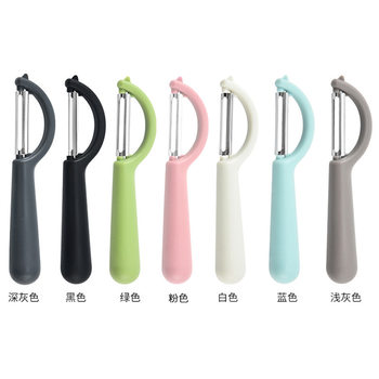 Factory wholesale household stainless steel peeler melon planing creative multi-purpose peeler melon fruit potato scraper