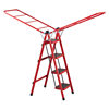Folding drying rack artifact ladder drying rack integration three four five pedal gift new ladder drying rack function