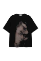 Brown Bear Short Sleeve Black