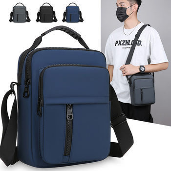 Men's Bag Simple Fashion Shoulder Bag Oxford Cloth Men's Large Capacity Crossbody Bag Handbag Multifunctional Casual Trendy Bag