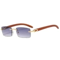 Gold Frame Gradual Gray