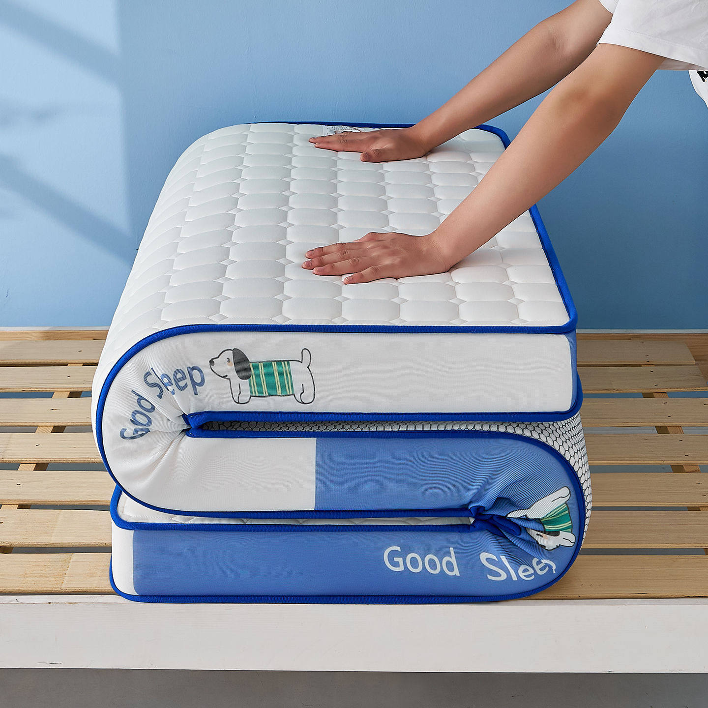 2025 New Thickeneded Milk Silk Single and Double Mattress Latex Memory Foam Mattress Rental Student Dormitory Mattress