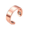 Wish Aliexpress Ebay Personalized Ring Magnetic Health Care Ring Rose Gold Creative Jewelry European and American Open Ring