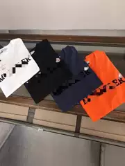 2025 Summer New Trendy Brand m Original Label Trendy Brand Embroidered Badge Unisex Versatile Casual Crew Neck Top