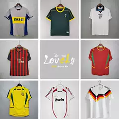 England retro football jersey, France Atletico Madrid, Portugal Rangers, Boca Juniors, Inter Milan, AC classic jersey