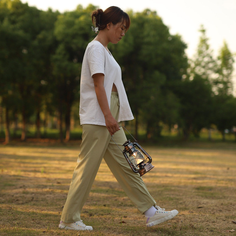 Camping Tent Light Retro Rechargeable Led Lantern Portable Handheld Light Emergency Lighting Dimmable Camping Light