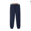 Pants navy blue light blue label