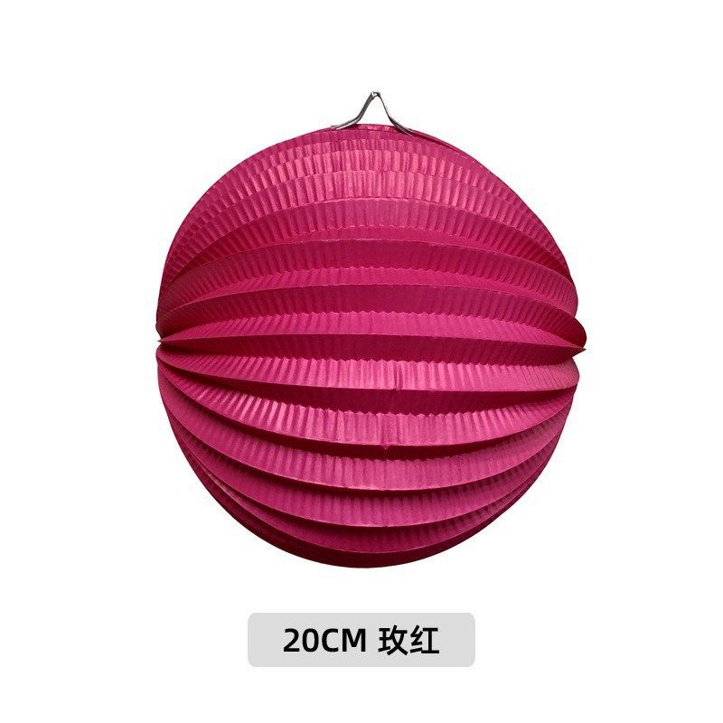 Background Wall Decoration Watermelon Ball Paper Lantern Ceiling Decoration Engagement Arrangement Wedding Supplies Watermelon Wedding Room Lantern