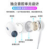 The Fourth Generation 3.5mm Round Hole Wired Headphones Are Suitable for Apple Oppo Huawei Mobile Phone Computer In-Ear Mobile Phone Headset
