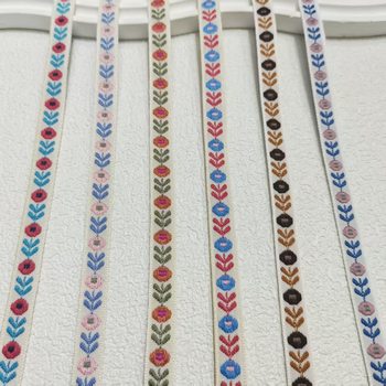 Retro Embroider Ethnic Style Webbing Accessories Ethnic Clothing Shoes and Hats Webbing Home Textile Decorative Hemming Lace