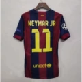1415 barcelona home custom number 11 + champions league armband