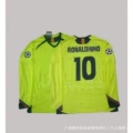 0506 barcelona s away game printed number 10 + armband