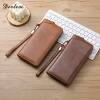 Men's Wallet Long Zipper Wallet Youth Simple Fashion Wallet Multi-Functional Card Holder Large Capacity Clutch Trendy