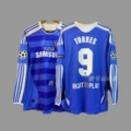 1112 Real Madrid home jersey (Champions League version) printed with number 9 + 2 armbands