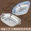 Stainless Steel Draining Basket for Home Kitchen Use, Multifunctional Vegetable and Fruit Strainer Basin with Double Handles for Washing Rice and Fruits