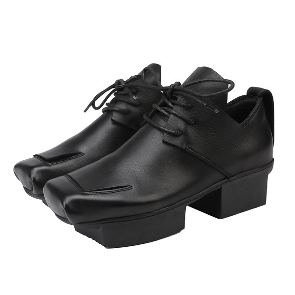 ankle boot nữ cổ thấp khoá kéo