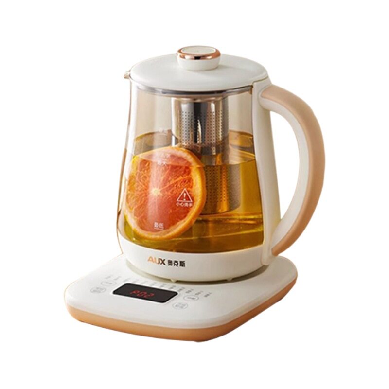 奥克斯养生壶多功能家用煮茶小型办公室烧水煮花茶器2023新款1.8L