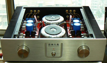 P640W, Class a Pure Power Amplifier, 320W*2, Double Cow Version