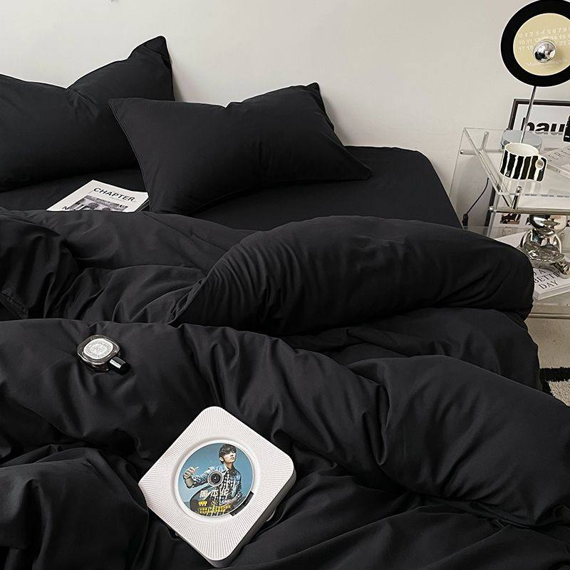 2026 New Four-Piece Bedding Set, Bed Sheet, Duvet Cover, Suitable for All Seasons, Dormitory and Home Use, Single Three-Piece Set