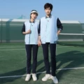 Blue T-shirt and summer trousers