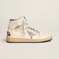 Slightly dirty shoes with white sequin detailing