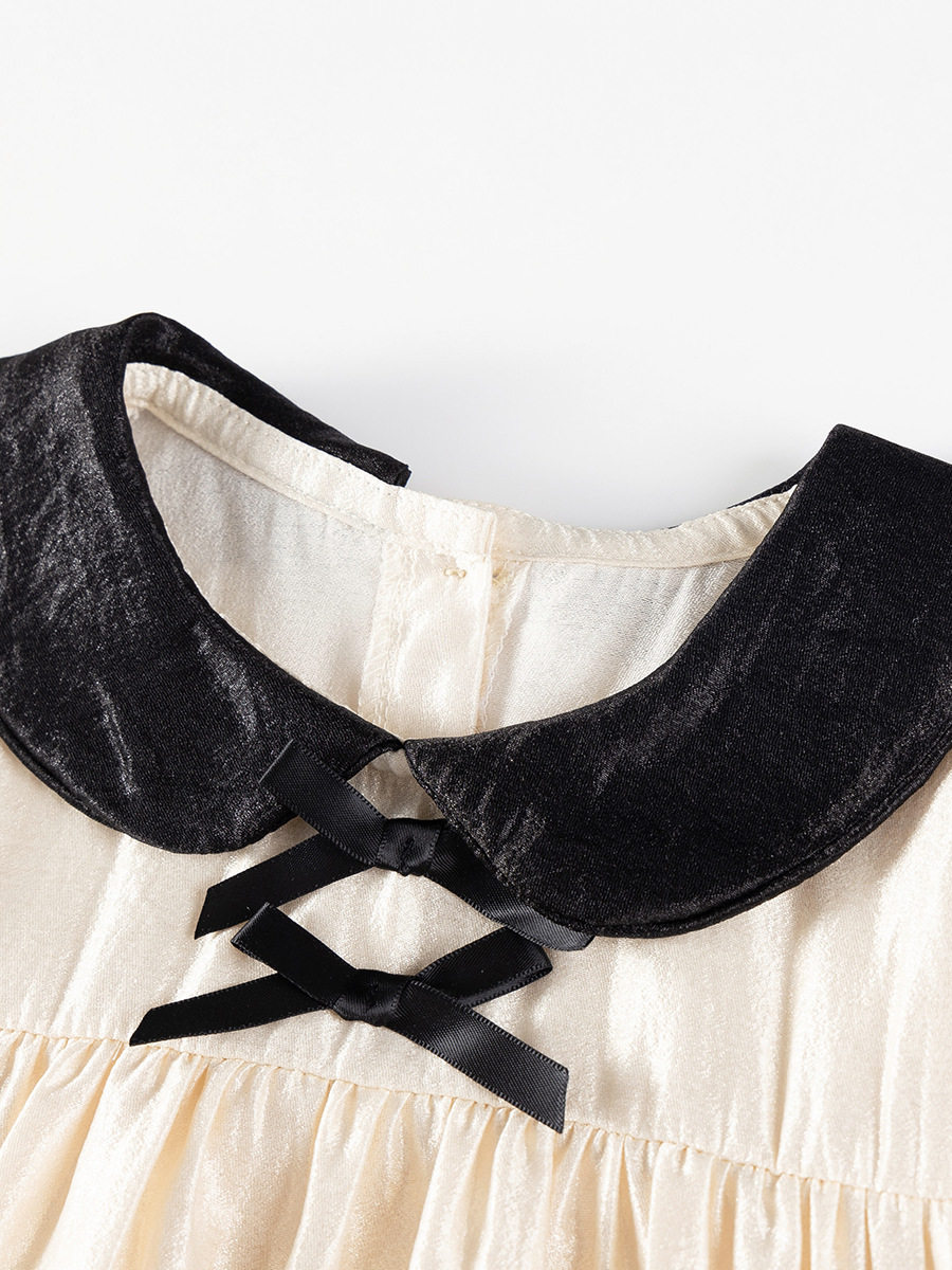 Factory Direct Supply Cute Girls' Summer Dress, Cotton Kids' Dress