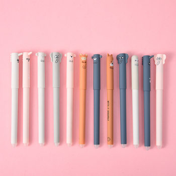 Special Erasable Gel Pen for Hot-Selling Foreign Trade, Thermosensitive and Easy to Rub Cartoon Erasable Pen, Factory Direct Sale