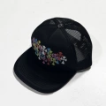 Colorful black hat