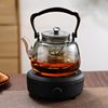 High Borosilicate Glass Beam Pot Electric Ceramic Stove Heating Simple Household Thickened Boiling Teapot High Temperature and Heat Resistant Teapot