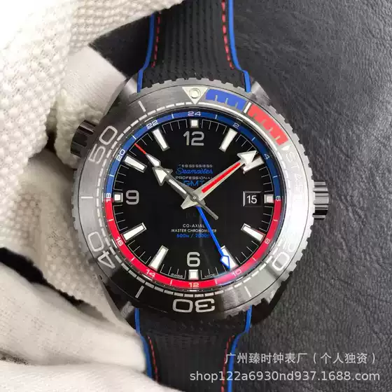 Vs Factory Seamaster 600 Series Watches, Deep Sea Black Mechanical Watch, Seamaster Quarter Orange Men's Watch Wholesale