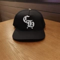Ch embroidery black