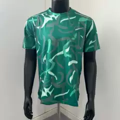 New Fashionable Short-Sleeved Casual Men's and Women's Summer T-Shirts Camouflage Quick-Drying Ice Silk