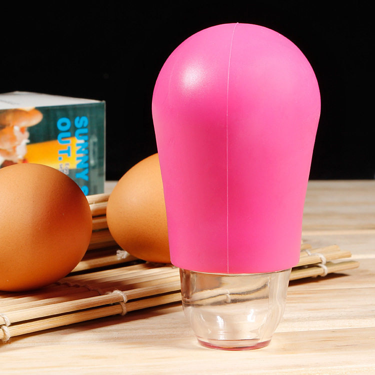 Silicone egg sucker egg liquid separator egg filter household kitchen egg white egg yolk separator baking tool