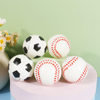 Children's Bouncy Ball Pu Foam Sponge Silent Ball Sports Football Toy Colorfulful Pressure Small Leather Ball Family Interaction