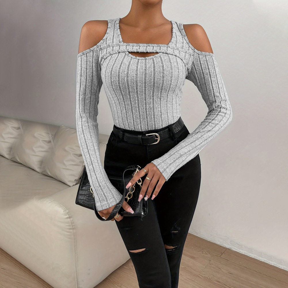 Elegant Womens Dress Spring Summer Two Piece Design Slim Fit Sophisticated Style Wholesale Available