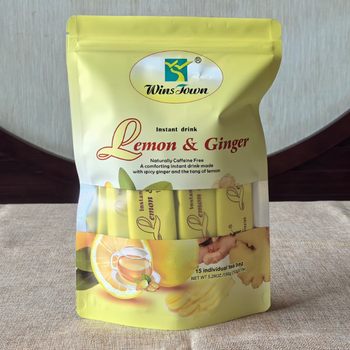Foreign Trade Export Ginger Tea Lemon Ginger Tea Lemon Ginger Tea Promote Appetite Cross-Border Tea