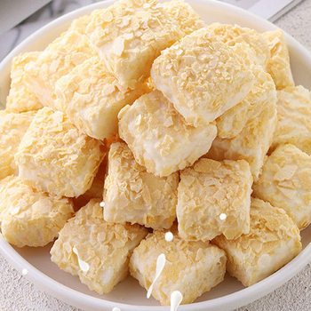 Oat chocolate crisp 140 pieces/500g milk flavor net red office snack puffs wholesale generation