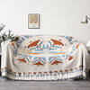 Bohemian Blanket Cover Sofa Towel Cotton and Linen Fabric Sofa Cover Sofa Protective Cover Dust Blanket Cover Towel Cover
