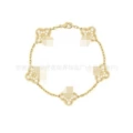 Gold full diamond bracelet