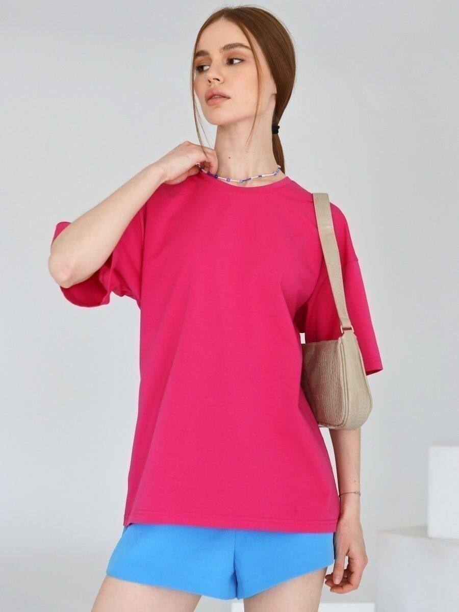 Womens Loose Fit Solid Color T Shirt 100 Cotton Short Sleeve Versatile Style Spring Summer Collection Wholesale